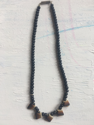 Vintage Handmade beaded necklace