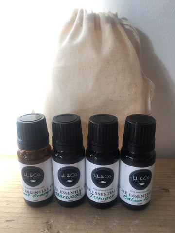 Tree Essential Oils & Gift Pouch